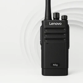 Рация Lenovo N5G — 1000 мАч, 2 Вт, USB зарядка, шумоподавление, шифрование, до 3 км