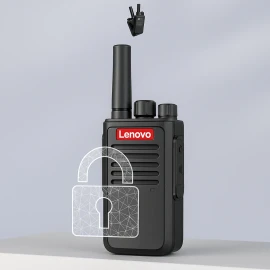 Рация Lenovo C278, до 10 км, шифрование, USB/док-зарядка