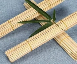 Бамбуковые шпажки комплект 200 шт — для шашлычков и барбекю.