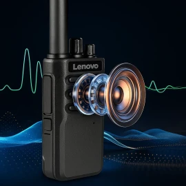 Рация Lenovo C278 — 3000 мАч, 16 каналов, 430–440 МГц, дальность до 10 км, шифрование, защита от помех.