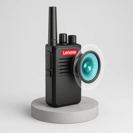 Рация Lenovo C278, до 10 км, шифрование, USB/док-зарядка